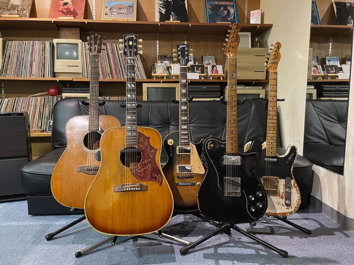 オトノハコスタジオアッシュビンテージギター画像