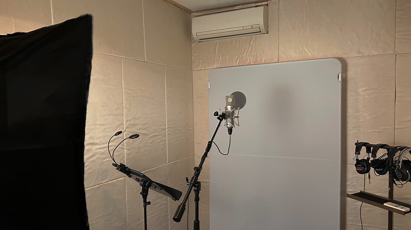 録音ブース画像