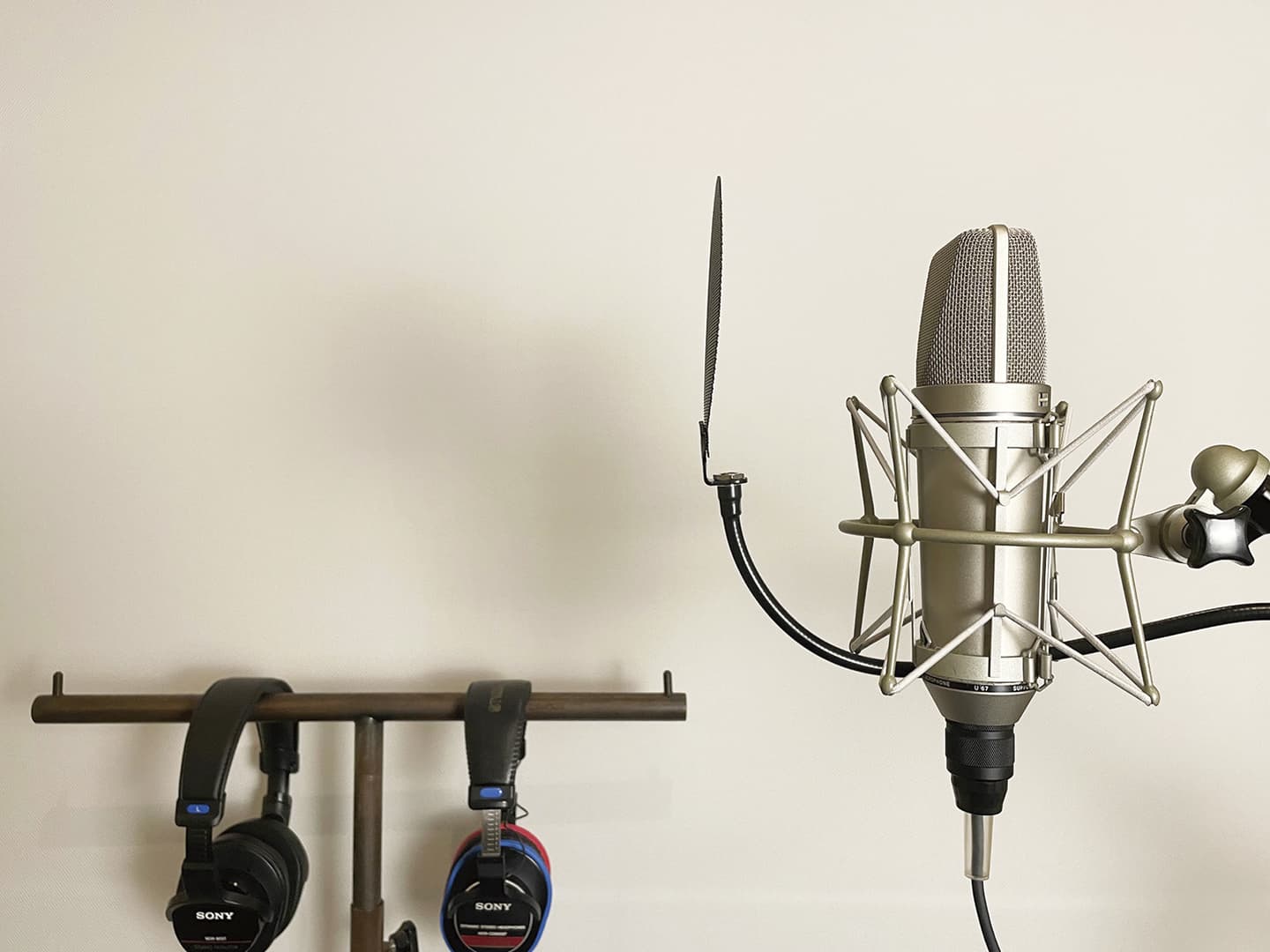 オトノハコスタジオアッシュ初めての録音イメージ画像